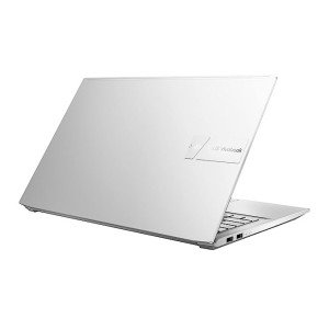 ASUS VIVOBOOK PRO 15 OLED, AMD Ryzen 5 5600H, 15.6" (39.62 cm) FHD OLED, Thin & Light Laptop (16GB 512GB SSD 4GB RTX 3050 Windows 11 Office 2021 Backlit KB FP Sensor Silver 1.65 kg), M3500QC-