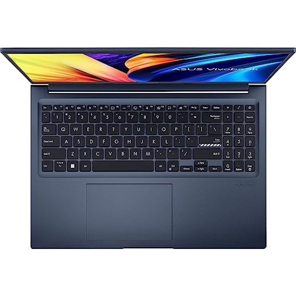 ASUS VIVOBOOK 16X, AMD Ryzen 5 5600H, 16" (40.64 cms) FHD+, Thin and Light Laptop (16GB 512 SSD Windows 11 Office 2021 Backlit KB FP Sensor Blue 1.88 kg), M1603QA-MB511WS