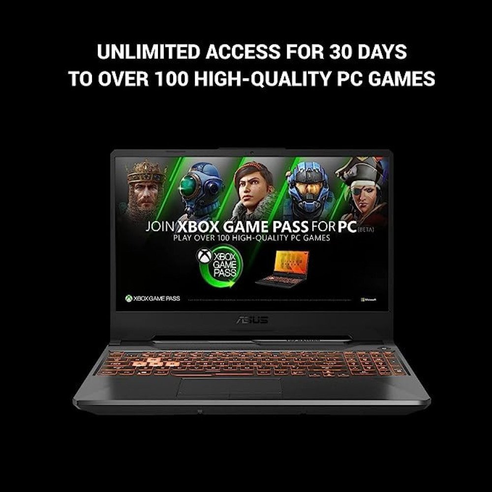ASUS i5 10th GEN ASUS FX506LHB-HN355W i5 10300H GTX1650- 4GB 8G 512G SSD 15.6 FHD-144hz Backlit KB- 1 Zone RGB 48Whr Win 11