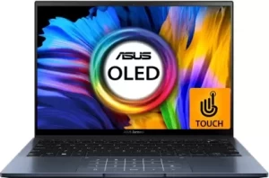 ASUS ZENBOOK S13 (2022), 13.3" (33.78 cm) 2.8K OLED 16:10 Touch, AMD Ryzen 5 6600U, Integrated Graphics, Thin and Light Laptop (16GB 512GB SSD Windows 11 Office 2021 Blue 1.10 kg), UM5302TA-LX501WS