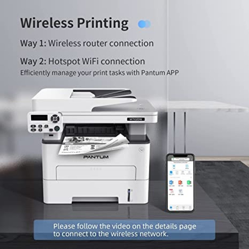 Pantum Laser Printer Scanner Copier 3 in 1