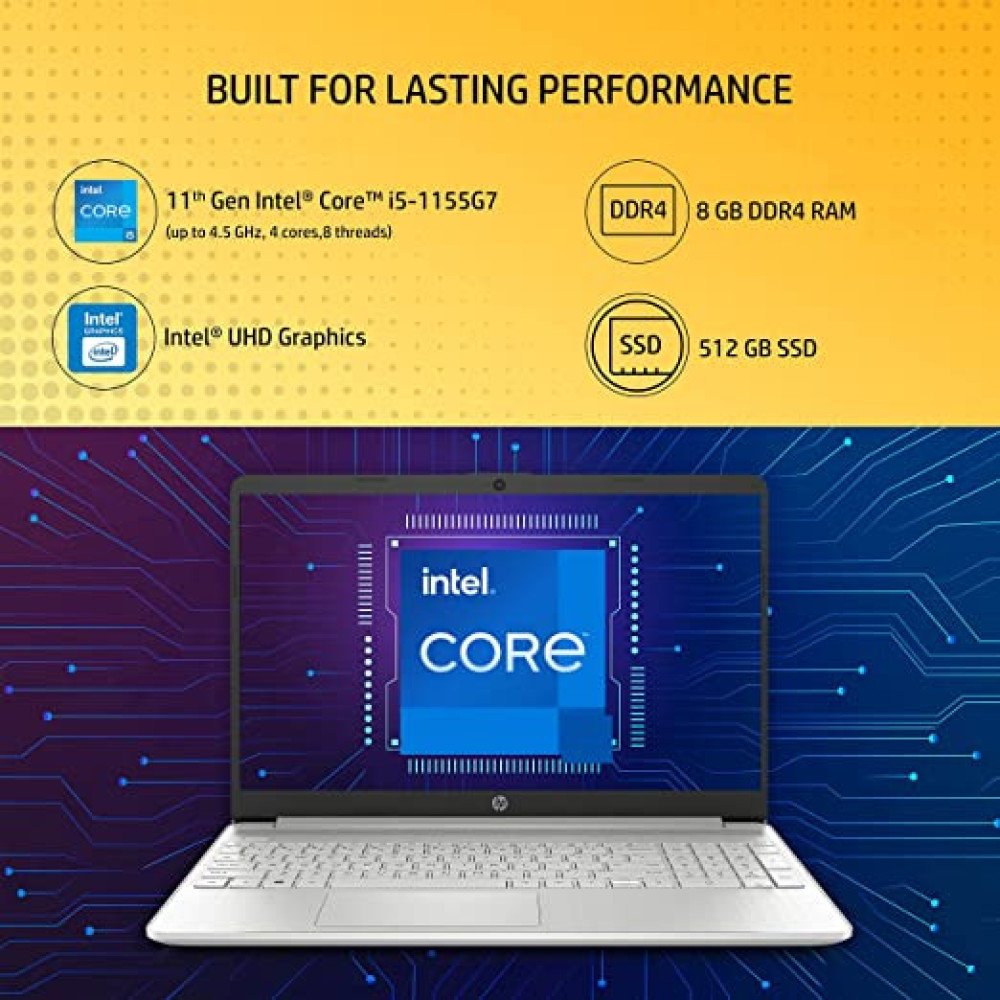 HP 15s, 11th Gen Intel Core i5-1155G7