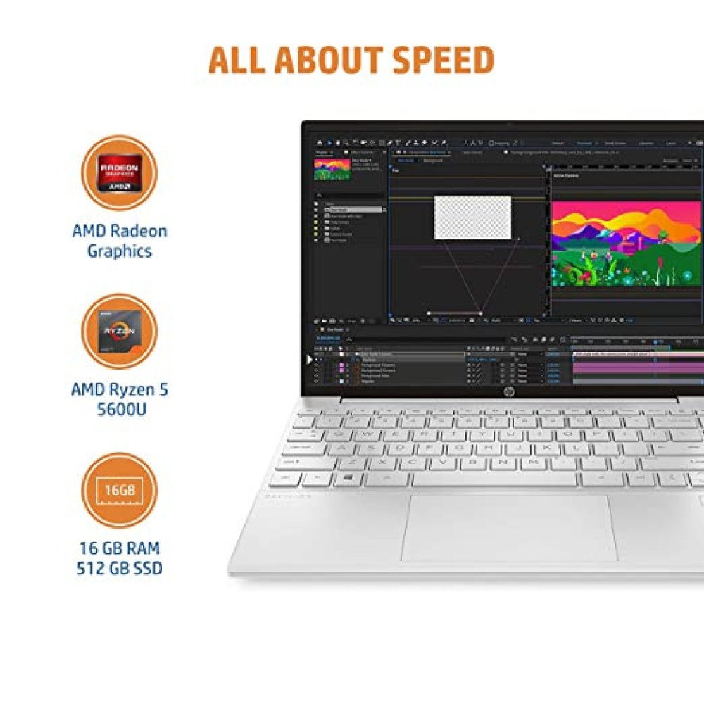 HP Pavilion Aero AMD Ryzen 5-16Gb Ram