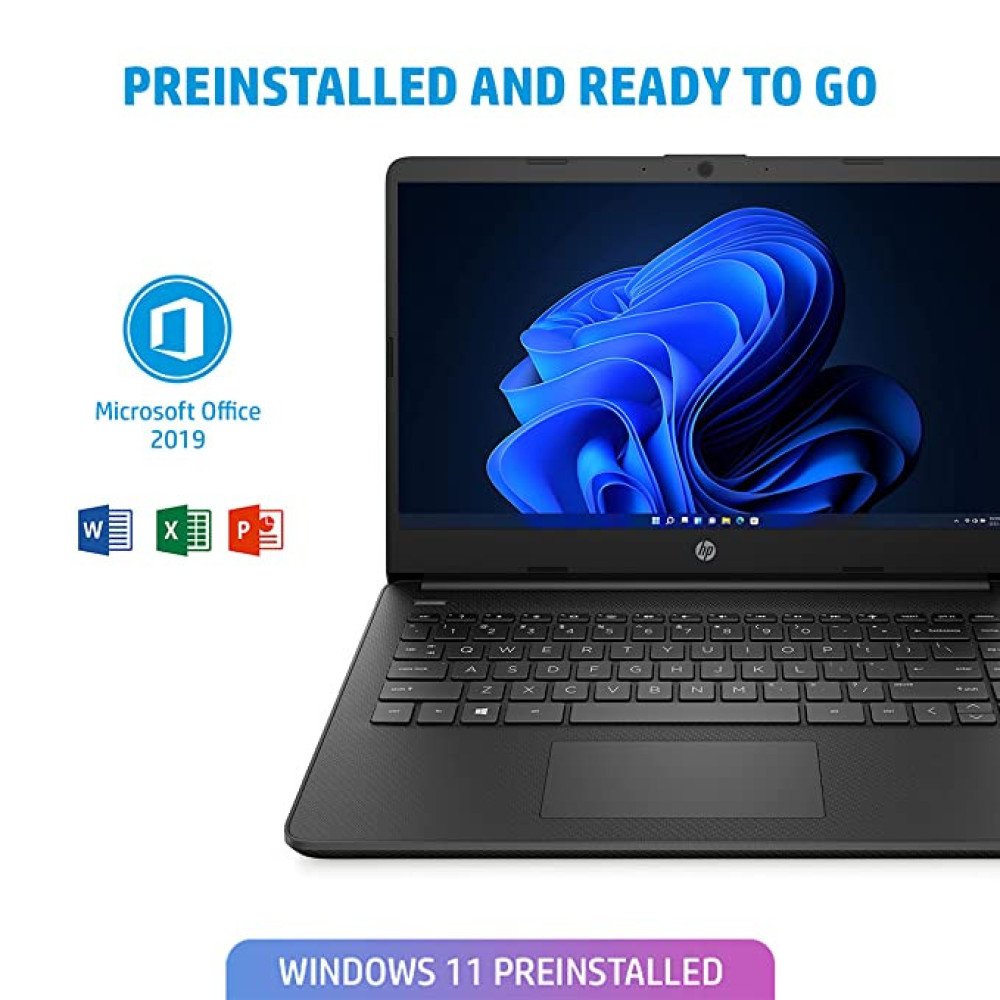 HP 14s-Intel Celeron N4500-8GB RAM