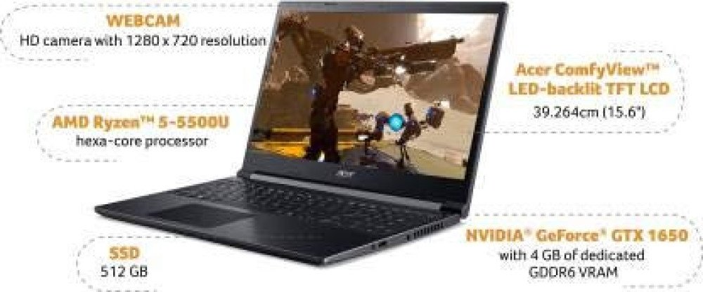 Acer Aspire 7 AMD Ryzen 5