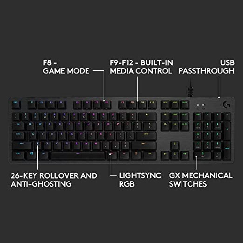 Logitech G512 Mechanical Gaming Keyboard