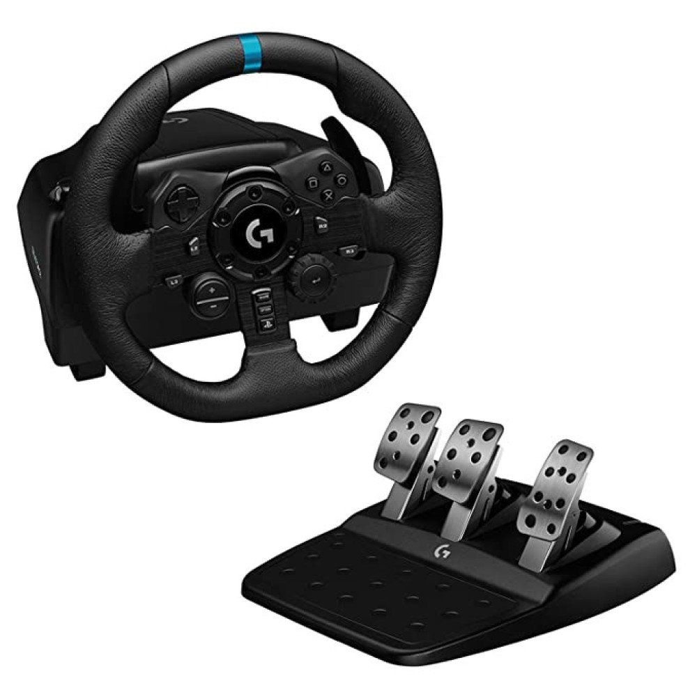 Logitech TRUEFORCE G923 Racing Wheel and Pedals