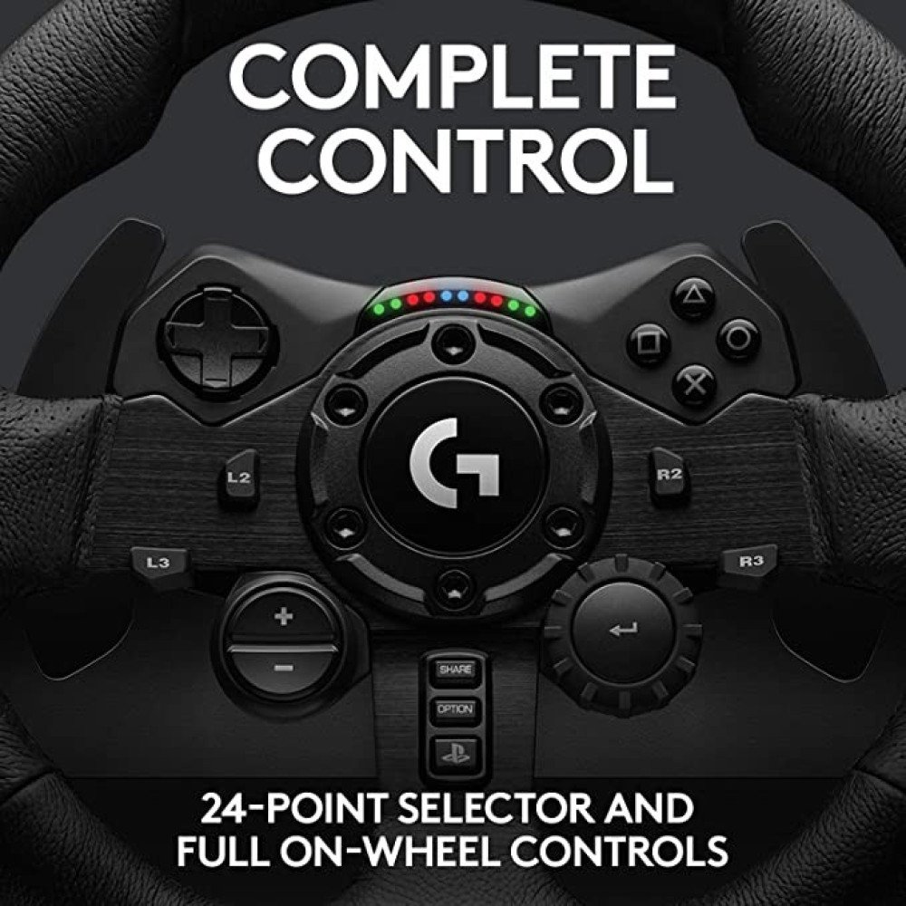 Logitech TRUEFORCE G923 Racing Wheel and Pedals